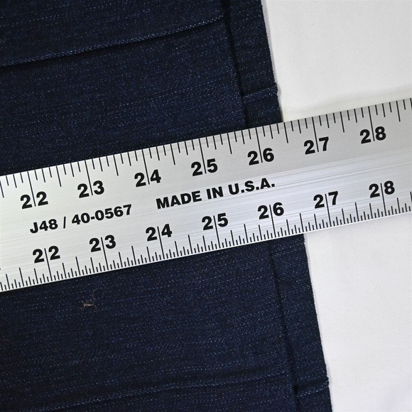 NEW Odeliah 24W Plus Dark Rinse Stretch Denim Jean Stretch Womens Straight Skirt - Picture 8 of 8